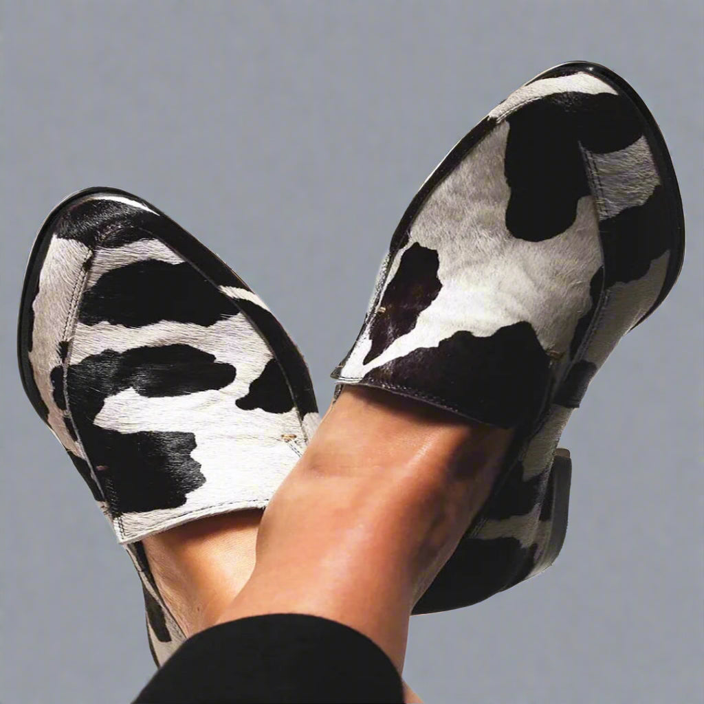 Friede | Chic Loafers med Subtil Hæl