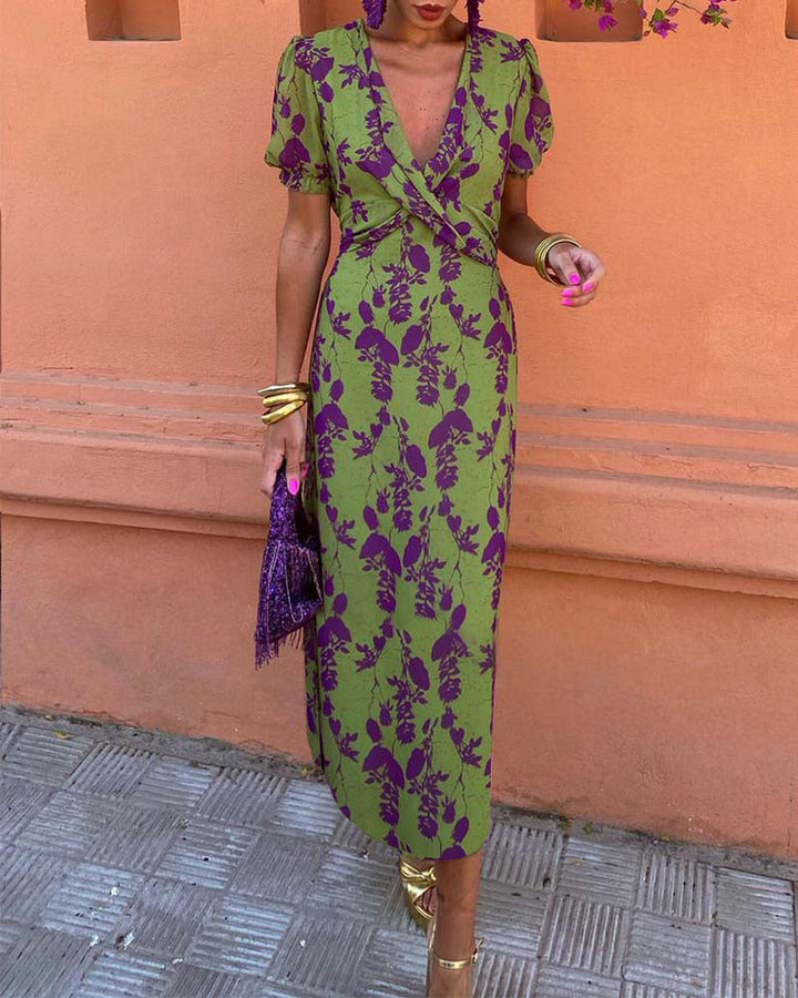 Celia - Elegant Blomsterkjole