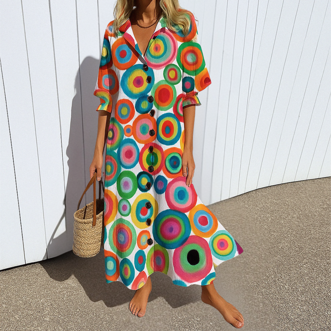 Jasmijn – Elegant Figursydd Kjole