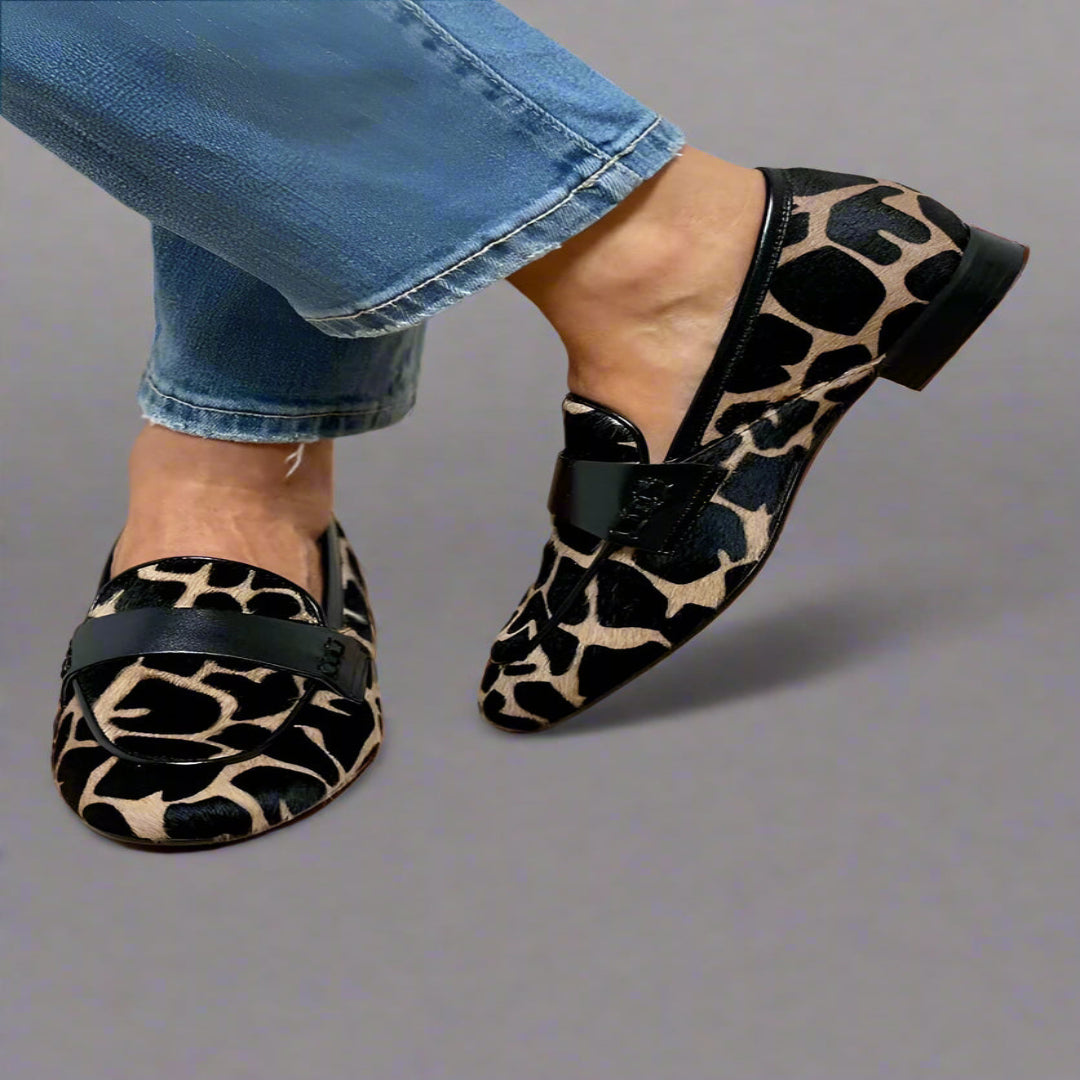 Freya | Stilige Komfort Loafers med Støttende Hæl