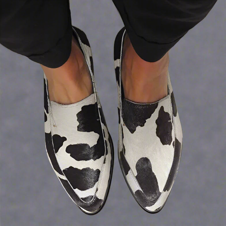 Friede | Chic Loafers med Subtil Hæl
