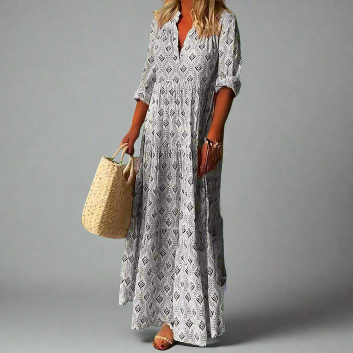 Norina | Elegant Sommerkjole med Feminin Vri