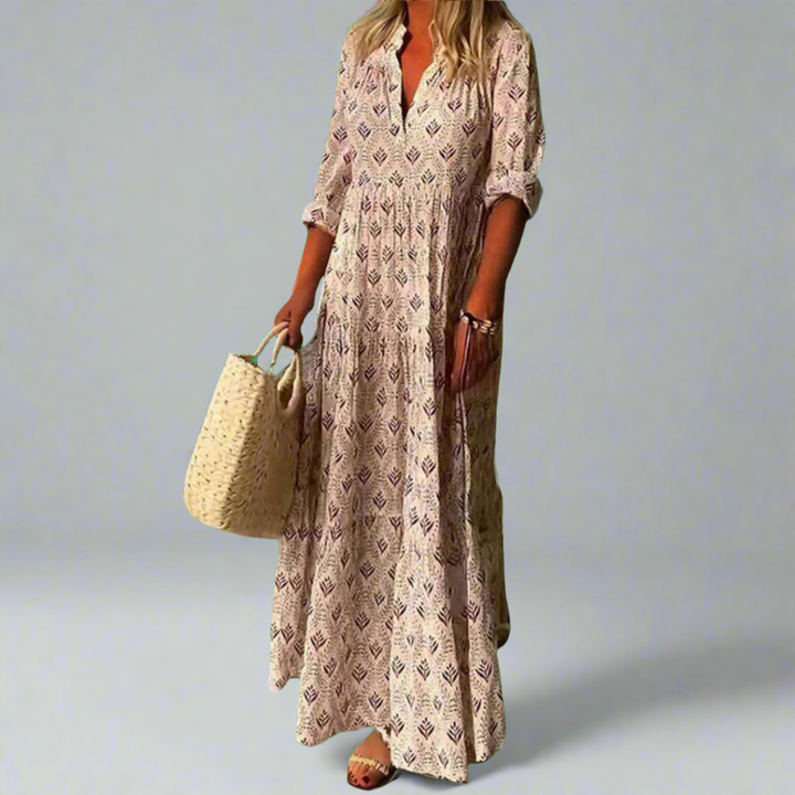 Norina | Elegant Sommerkjole med Feminin Vri