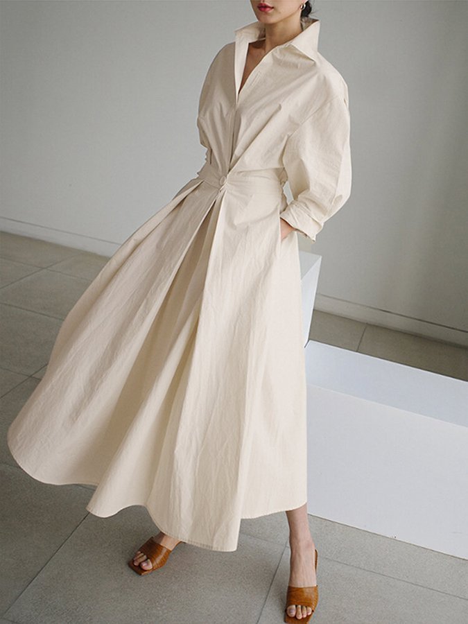 Clémence - Lang Kjole