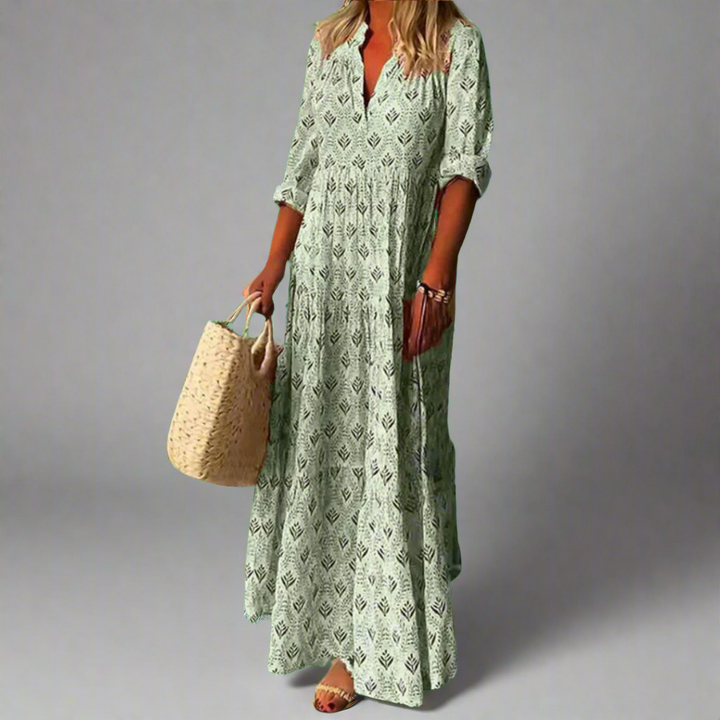 Norina | Elegant Sommerkjole med Feminin Vri