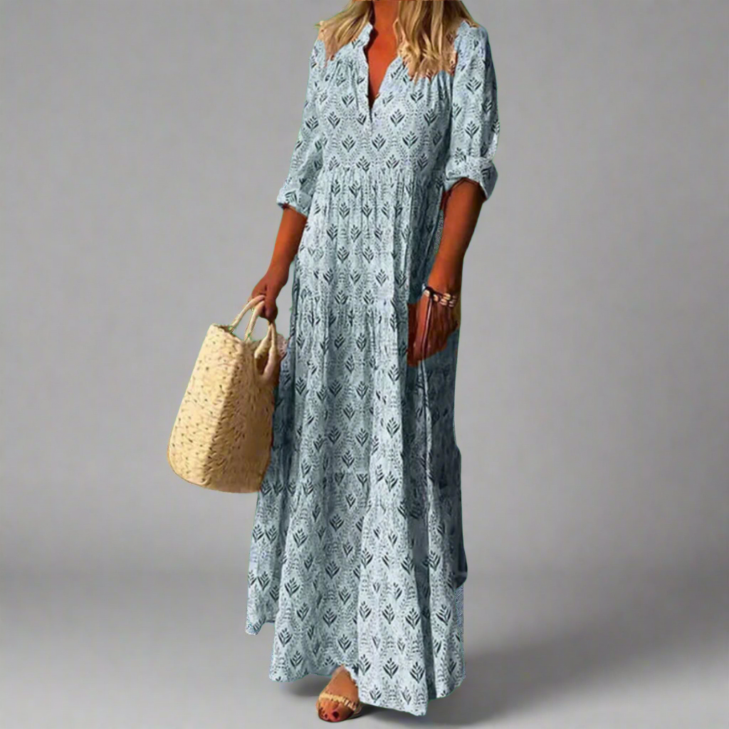 Norina | Elegant Sommerkjole med Feminin Vri