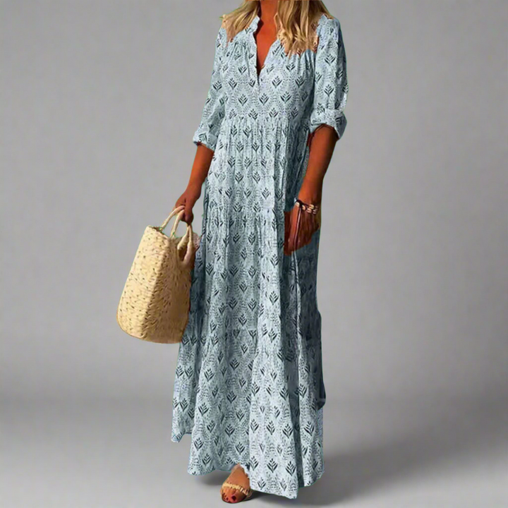 Norina | Elegant Sommerkjole med Feminin Vri
