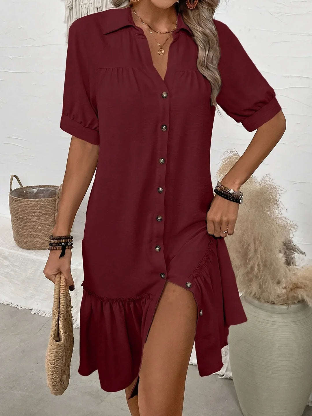 Iona™ - Sommerkjole med knapper