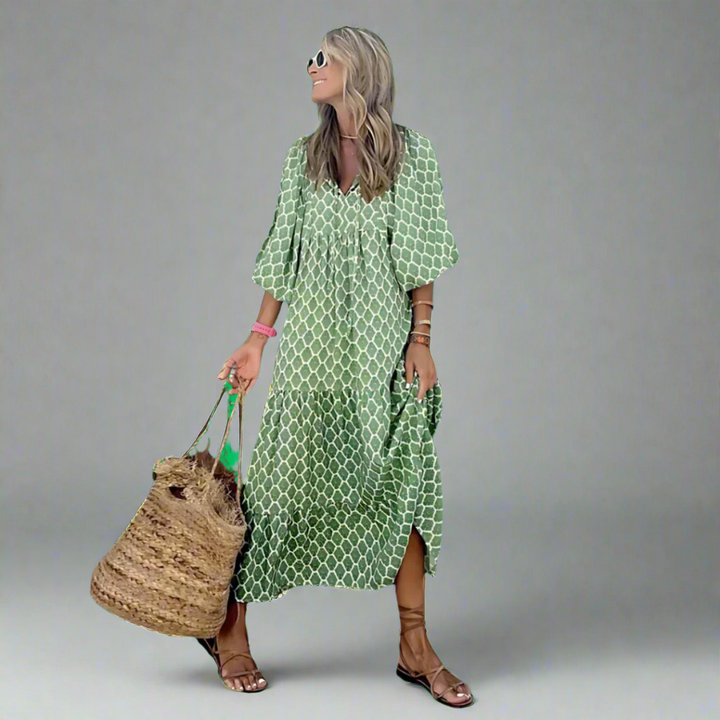 Paldruna | Chic Maxi Kjole med Komfortabel Passform