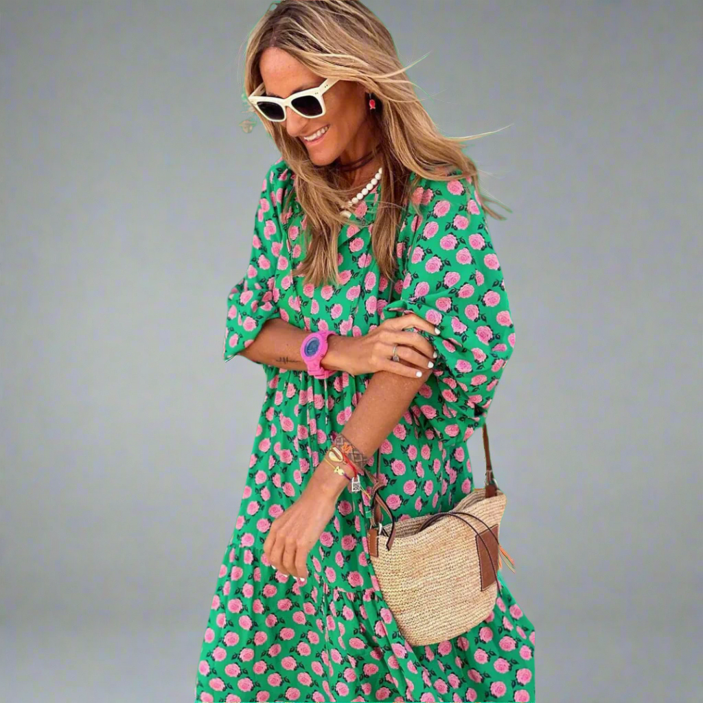 Paldruna | Chic Maxi Kjole med Komfortabel Passform