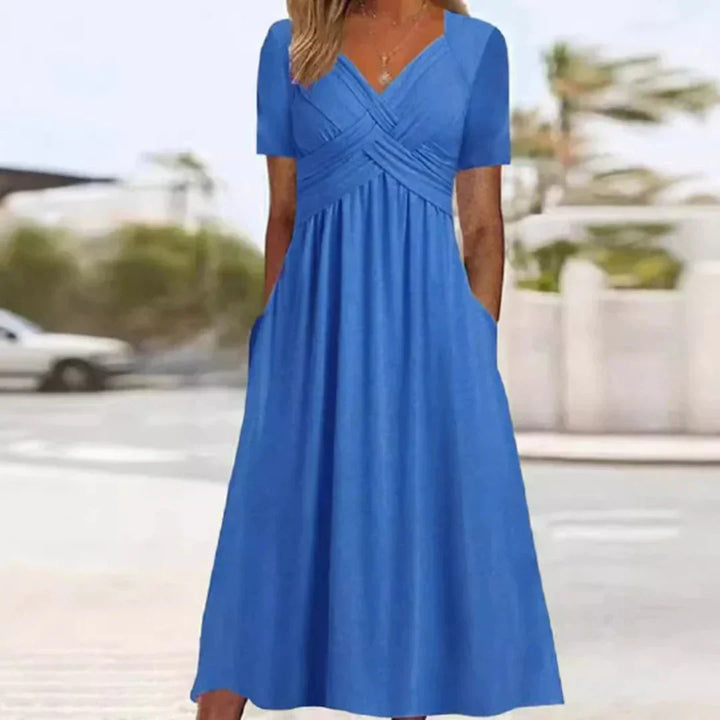 Frances - Sofistikert Flatterende Elegance Kjole