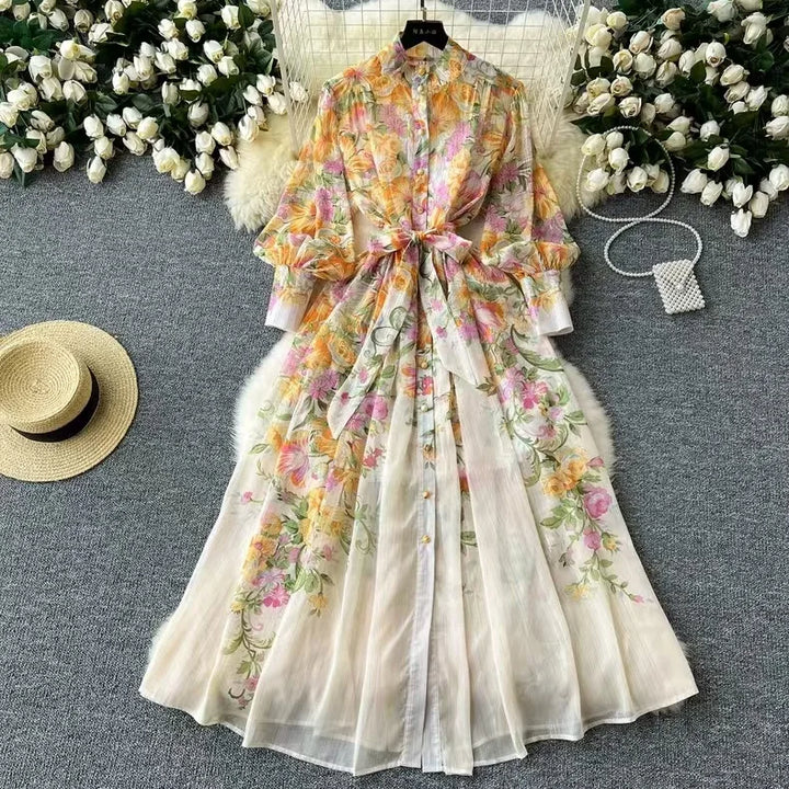 Lucy | Boho Blomster Sommerkjole