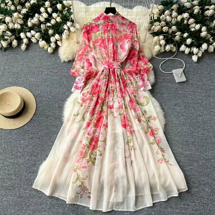 Lucy | Boho Blomster Sommerkjole