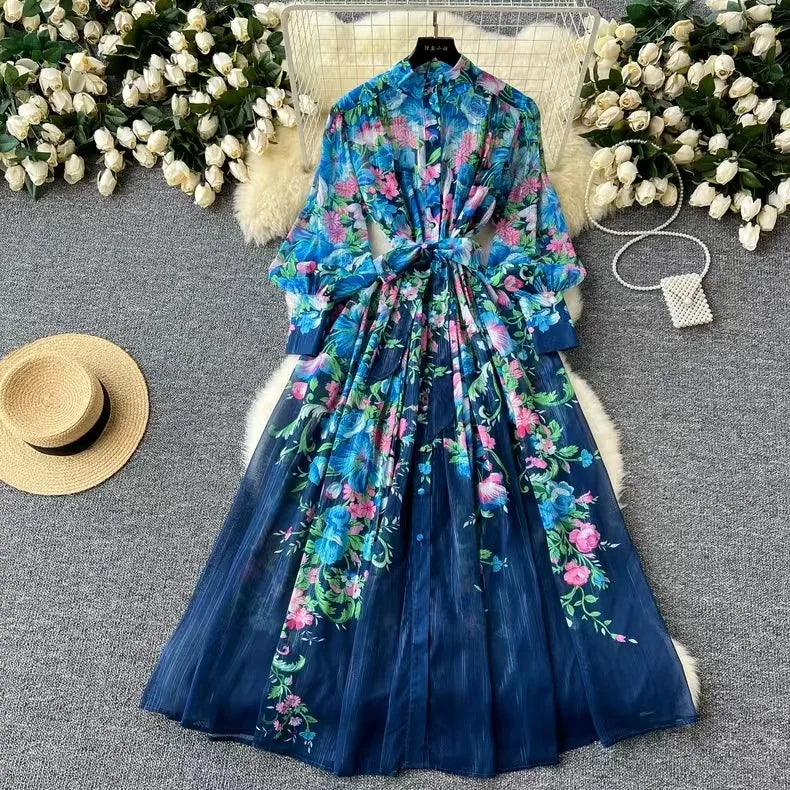 Lucy | Boho Blomster Sommerkjole