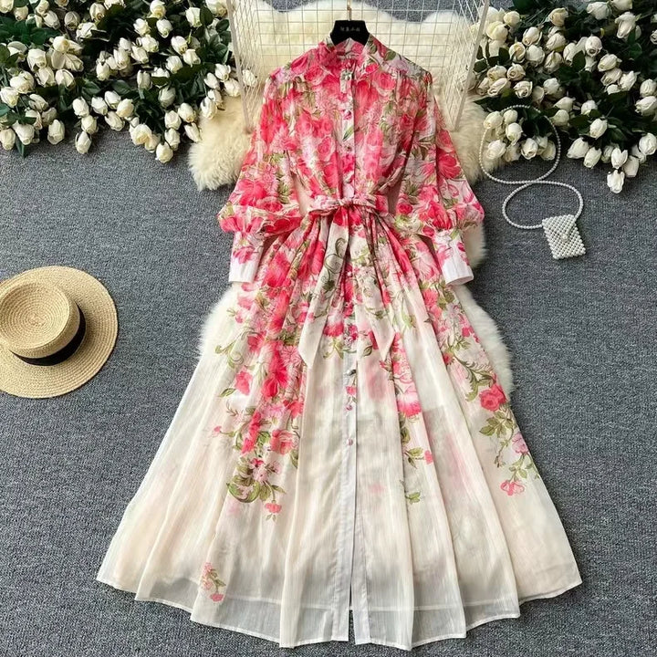 Lucy | Boho Blomster Sommerkjole