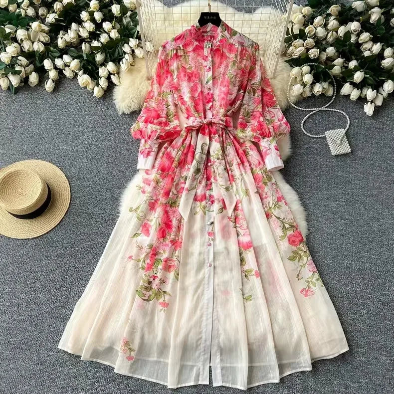 Lucy | Boho Blomster Sommerkjole