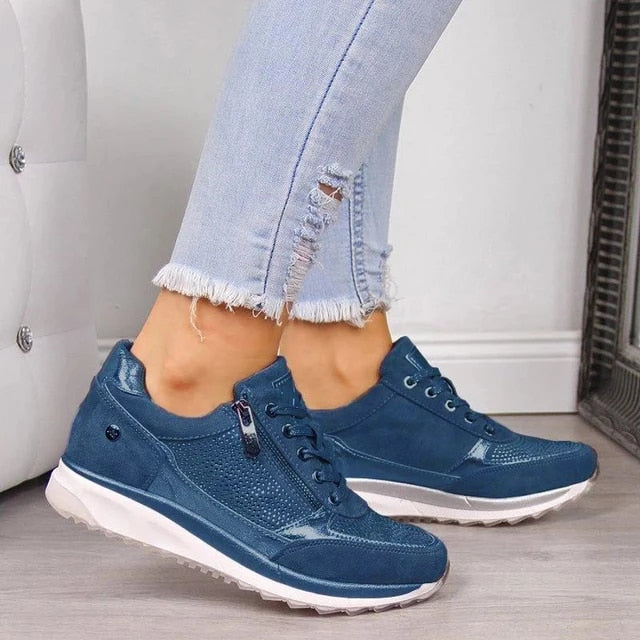 Mirjam™ – Ortopediske Sneakers med Glidelås
