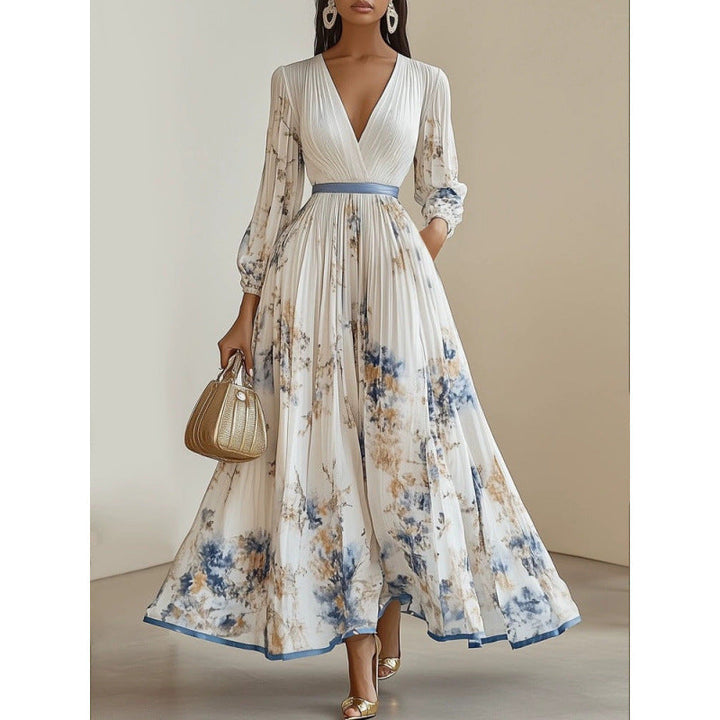 Charmaine | Elegant Plisserte Kjole