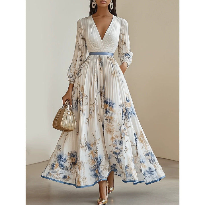 Charmaine | Elegant Plisserte Kjole