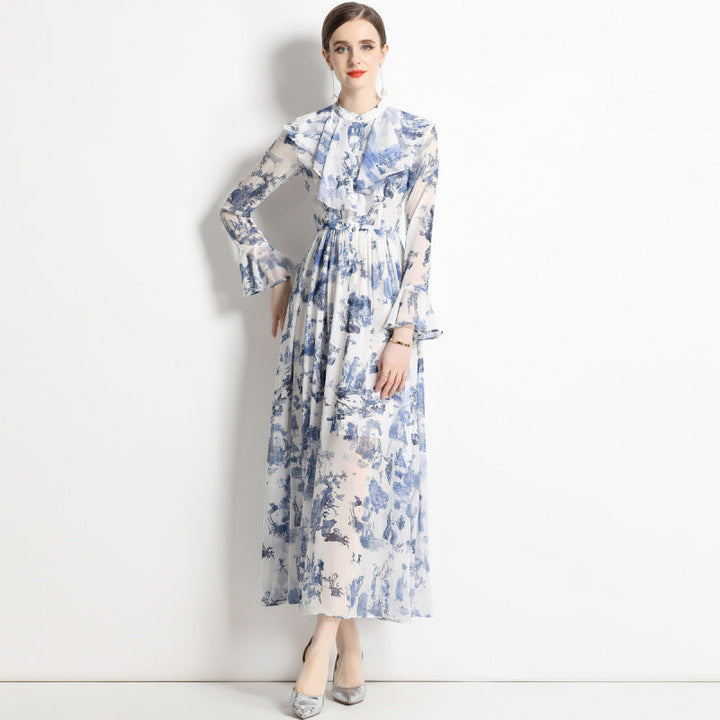 Gabby | Elegant blekktrykkkjole