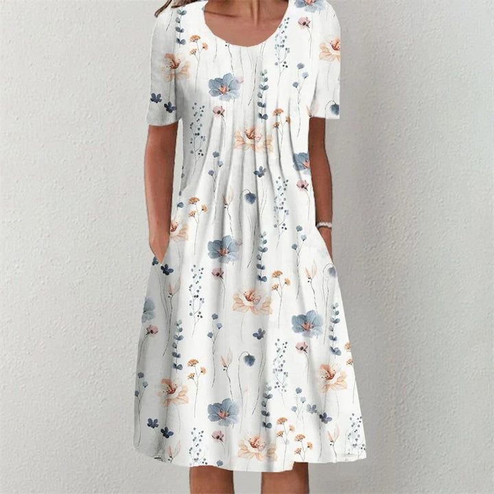 Greta - Floral Sommerkjole