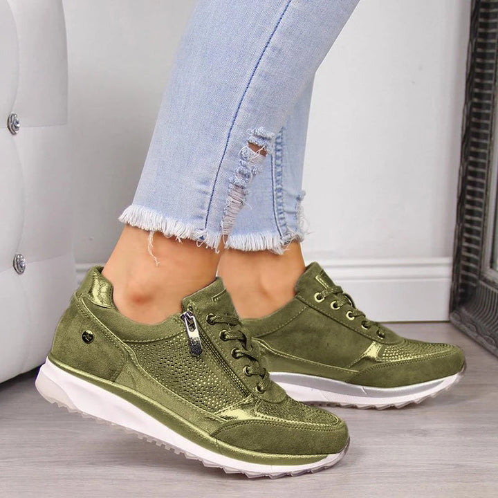 Mirjam™ – Ortopediske Sneakers med Glidelås