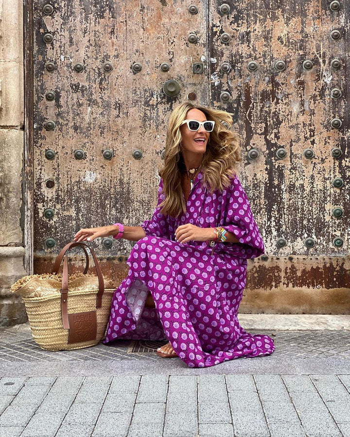 Fiona™ | Boho Chic Maxikjole
