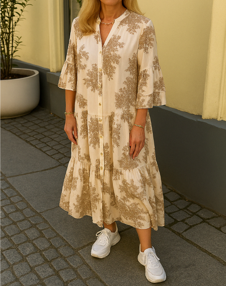 Siv™ | Elegant Kjole med V-hals