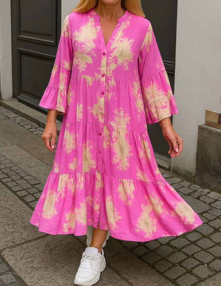 Siv™ | Elegant Kjole med V-hals