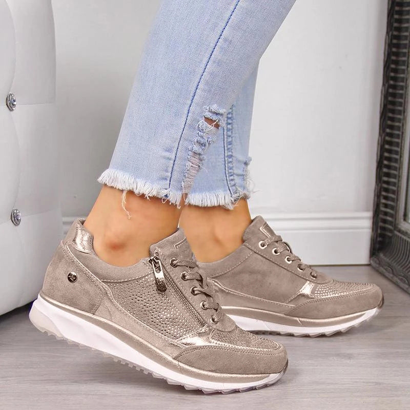 Mirjam™ – Ortopediske Sneakers med Glidelås